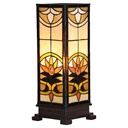 Tafellamp Tiffany 18x18x45 cm E27/max 1x60W