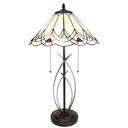 Tafellamp Tiffany Ø 39x69 cm E27/max 2x60W