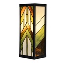 Wandlamp Tiffany 14x16x40 cm E27/max 1x100W