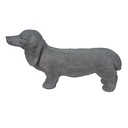 Decoratie hond 74x19x39 cm