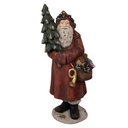Decoratie kerstman 39x30x93 cm