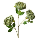 Decoratie tak met bloemen 12x8x80 cm