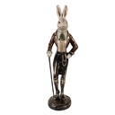 Decoratie konijn 17x15x51 cm