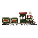 Decoratie trein 77x15x31 cm