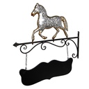 Uithangbord paard 66x3x67 cm