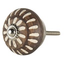 Deurknop Ø 4x3 cm / S3 cm