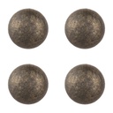 Deurknop Ø 2x3 cm / S3 cm (set 4)