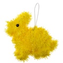 Decoratie hanger konijn 11x5x14 cm