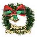 Decoratie krans kerst Ø 8x2 cm