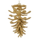 Decoratie hanger dennenappel Ø 9x15 cm