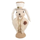 Decoratie konijn 24x17x50 cm