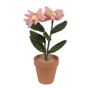 Decoratie bloemen 8x8x26 cm