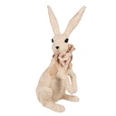 Decoratie konijn 25x19x54 cm