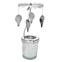 Theelichtcarrousel Ø 8x17 cm