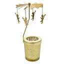 Theelichtcarrousel Ø 8x17 cm