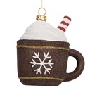 Decoratie hanger mok 9x7x10 cm