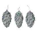 Decoratie Kerst (3) Ø 7x13 cm