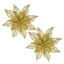 Decoratie Kerst (2) Ø 15x2 cm