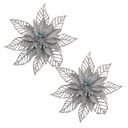 Decoratie Kerst (2) Ø 15x2 cm