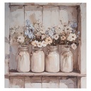 Wanddecoratie 51x3x51 cm