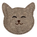 Vilten schaal snoepje 30x18x3 cm