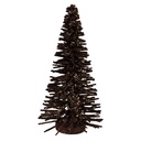 Decoratie kerstboom Ø 14x25 cm