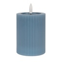 Kaars met LED Ø 8x13 cm / 2xAA