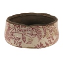 Decoratie bloempot Ø 15x7 cm