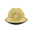 Waxinelichthouder Ø 12x8 cm