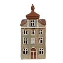 Waxinelichthouder huis 12x9x25 cm