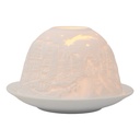 Waxinelichthouder Ø 12x8 cm