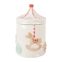 Voorraadpot met deksel Ø 15x22 cm