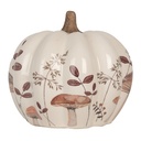 Decoratie pompoen Ø 14x13 cm