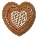 Klein bord 17x17x3 cm