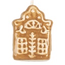 Decoratie hanger huisje 4x4x5 cm
