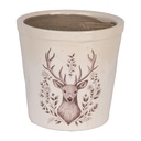 Decoratie bloempot Ø 17x16 cm