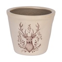 Decoratie bloempot Ø 12x11 cm