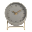 Tafelklok 12x11x15 cm / 1xAA