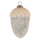 Kerstbal Ø 10x14 cm