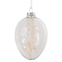 Decoratie hanger ei Ø 7x10 cm