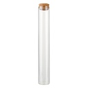 Voorraadpotje met kurken deksel Ø 3x20 cm