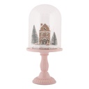 Stolp met decoratie LED Ø 17x36 cm / 2xAAA