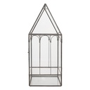 Decoratie kweekkasje 15x15x38 cm