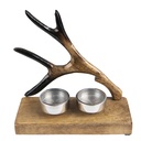 Waxinelichthouder 17x7x17 cm