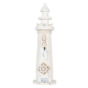 Decoratie vuurtoren Ø 10x32 cm