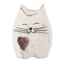 Decoratie kat 6x4x7 cm