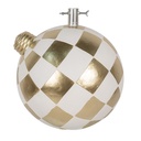 Kerstboom standaard kerstbal 42x42x44 cm