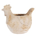 Decoratie bloempot 31x20x27 cm