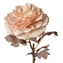 Kunstbloem roos 10x10x60 cm