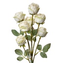 Decoratie tak met bloemen 8x8x55 cm